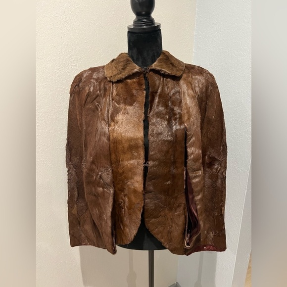 COPY - Vintage 1950’s Fur cape - Picture 2 of 8